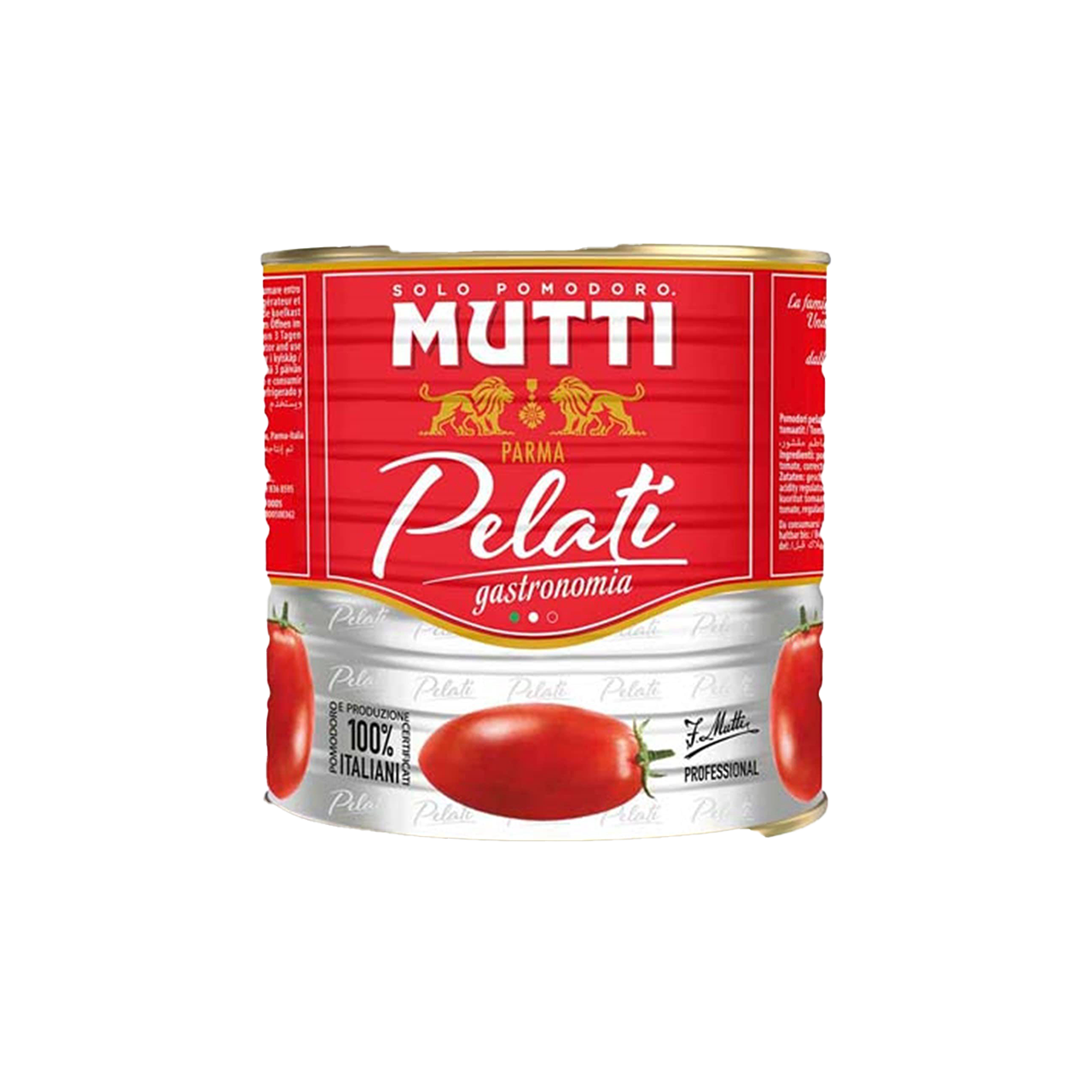 MUTTI - PELATI GESCHALTE TOMATEN DOSE 2,5KG 